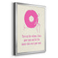 Sweet Melody III - Modern Framed Canvas Print