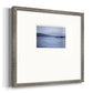 Blue Serenity Premium Framed Print Double Matboard