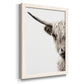 Highland Cattle - Premium Canvas Framed in Barnwood - Ready to Hang