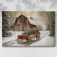 Village of Warm Lantern Promise - Canvas Art Print