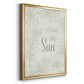Chase the Sun - Modern Framed Canvas Print