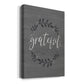 Grateful Wreath Premium Gallery Wrapped Canvas - Ready to Hang