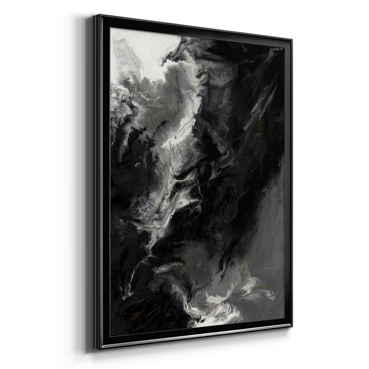 Changes - Modern Framed Canvas Print