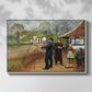 L. A. Ring Painting near Aasum Smithy, 1893 - Floater Framed Canvas Print