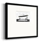 Modern Bath II Premium Framed Print Double Matboard