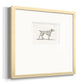 Neutral Pointer I Premium Framed Print Double Matboard