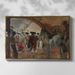 Before the Bullfight (Antes de la corrida), c. 1900 - Floater Framed Canvas Print