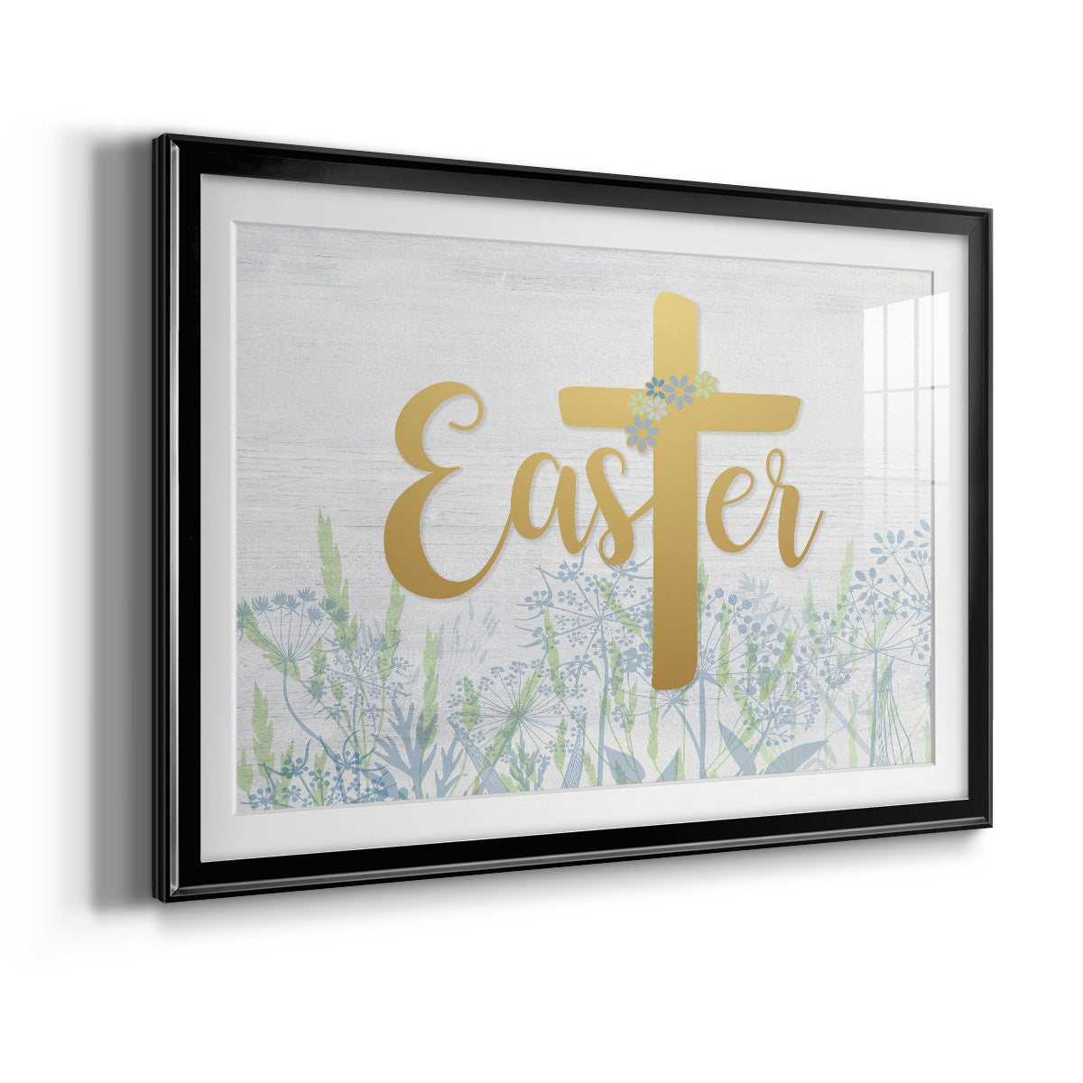 Easter Wildflowers - Modern Framed Art Print