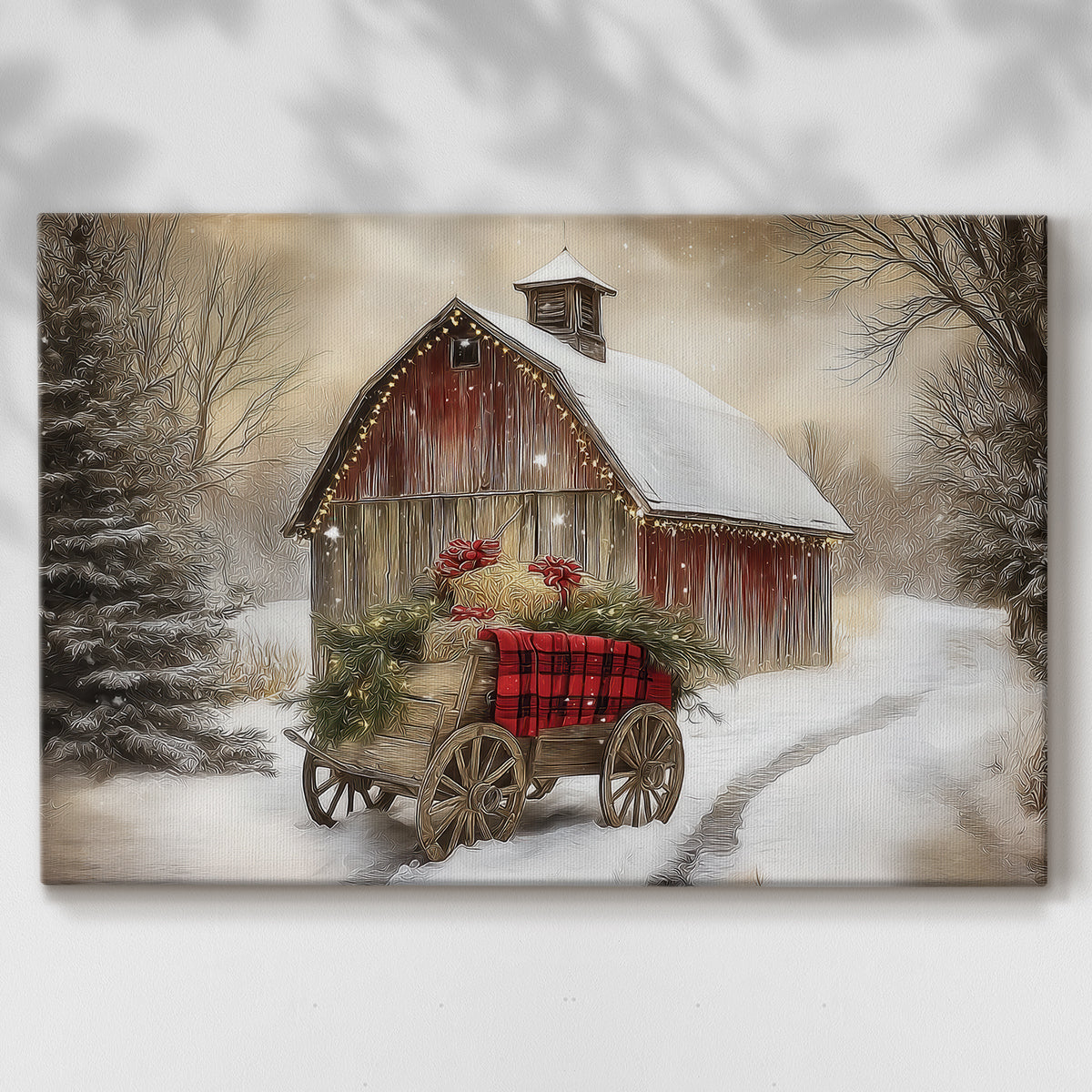 Honeyed Bells at Midnight - Canvas Art Print
