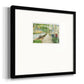 Sunny Side of the Street Premium Framed Print Double Matboard