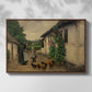 Visit to Grandmother, 1914 - Floater Framed Canvas Print