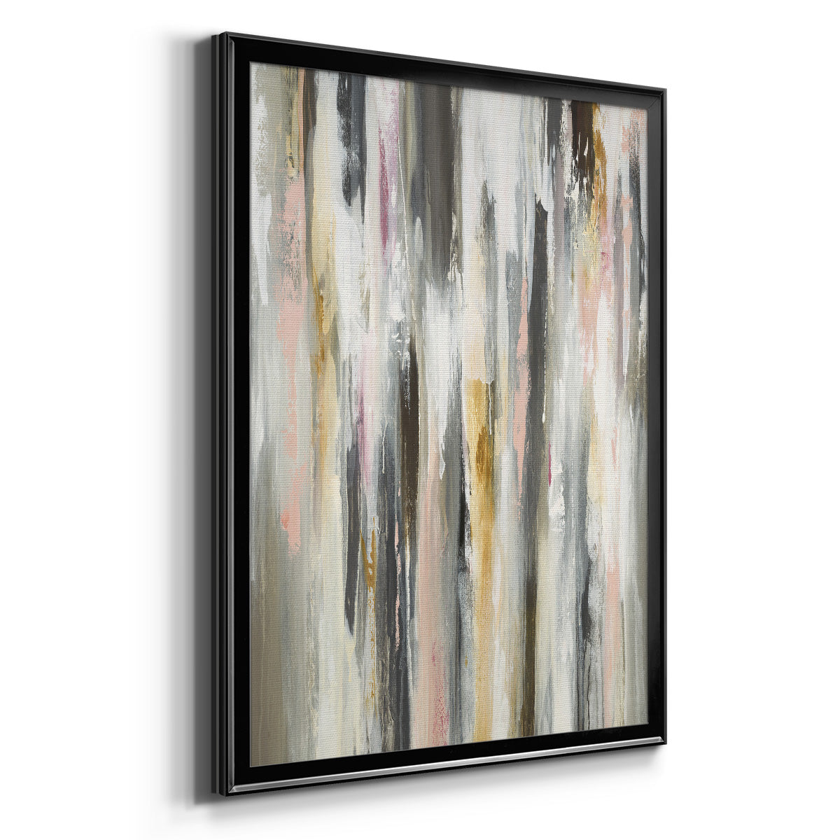 Color Ripple II - Modern Framed Canvas Print