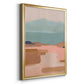 Desert Sunrise I - Modern Framed Canvas Print