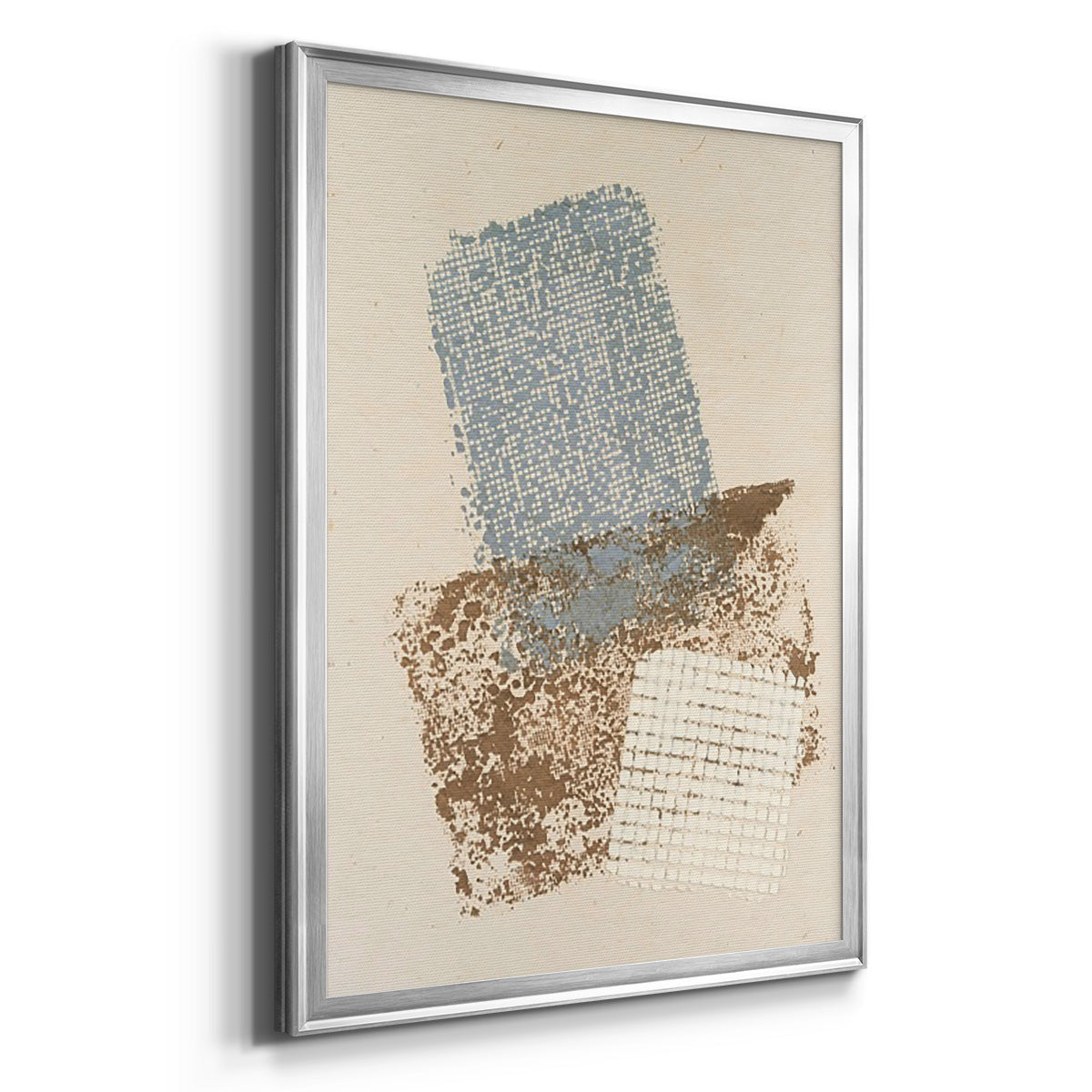 Embellished Scrim II - Modern Framed Canvas Print