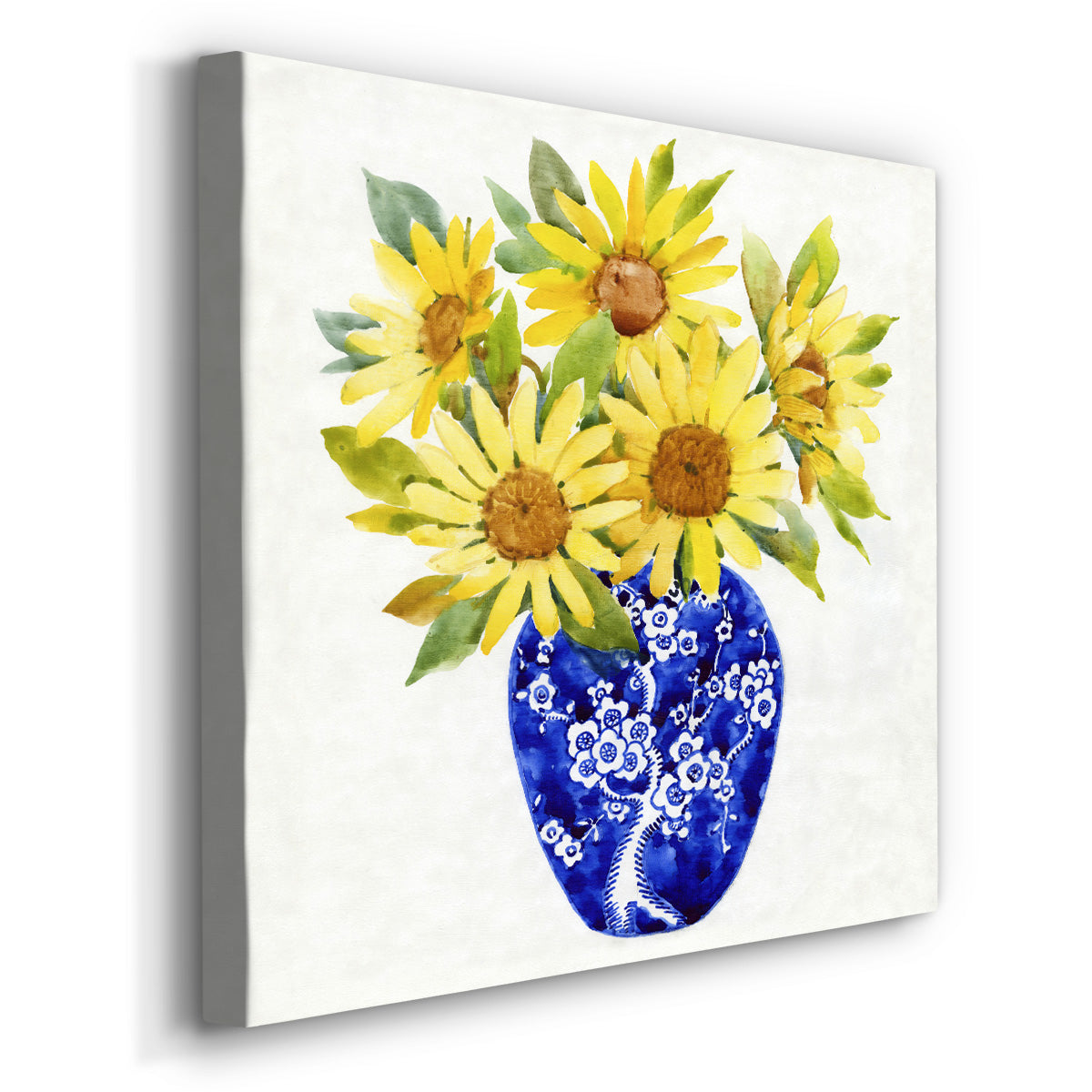 Sun Flower Still Life II - Canvas Art Print