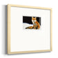 Fox- Premium Framed Print Double Matboard