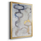 Linx I - Modern Framed Canvas Print