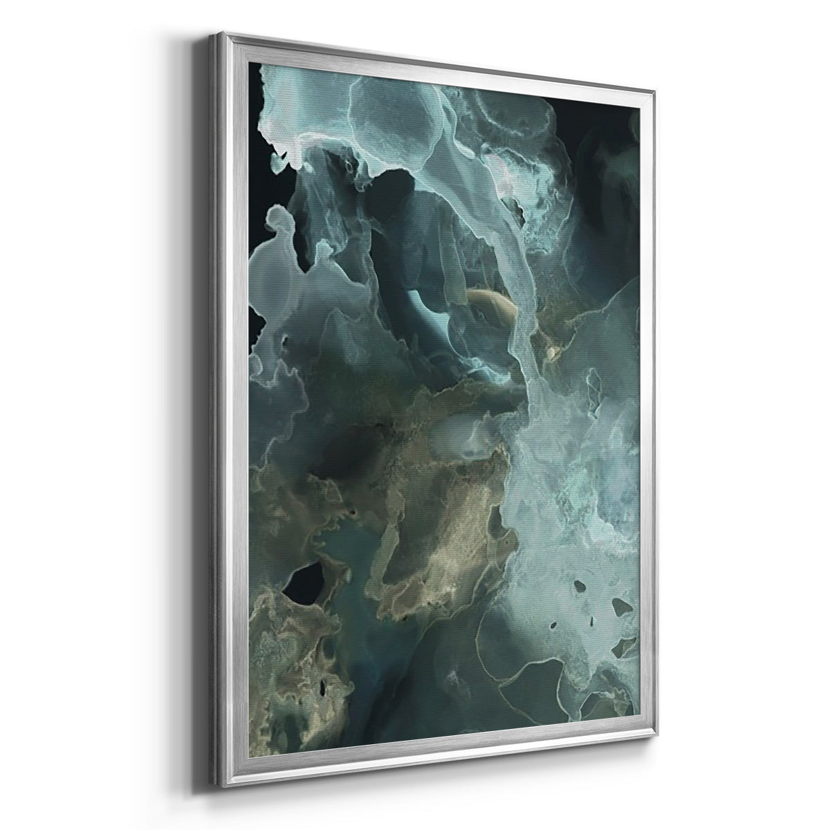 Gilded Spector II - Modern Framed Canvas Print