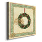 Raffia Wreath II-Premium Gallery Wrapped Canvas - Ready to Hang