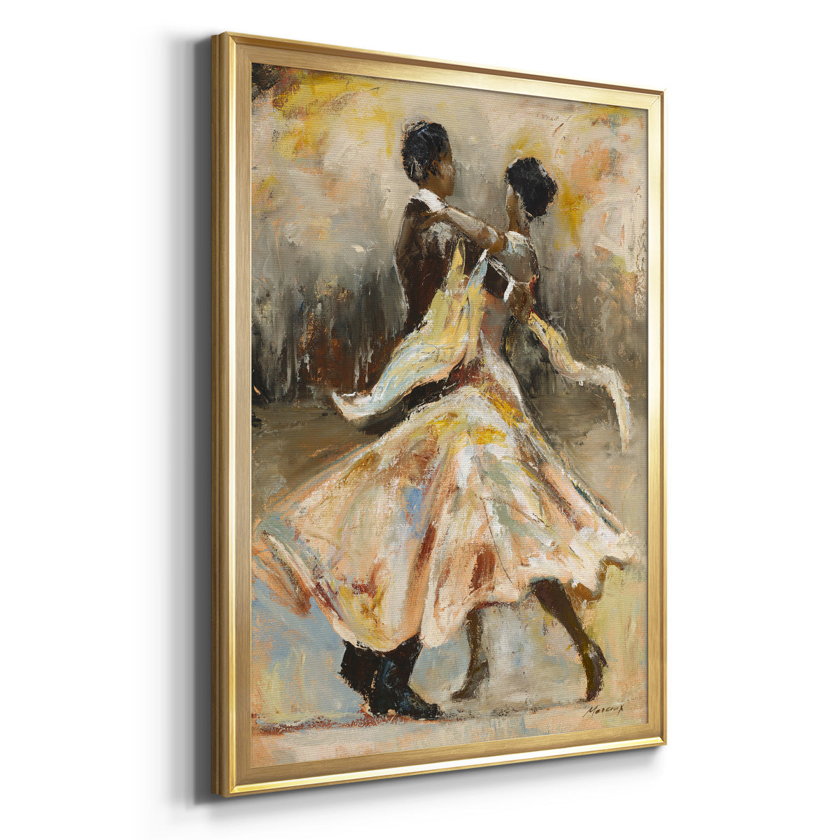 Night Out - Modern Framed Canvas Print