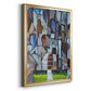 Chicago Grant Park - Modern Framed Canvas Print