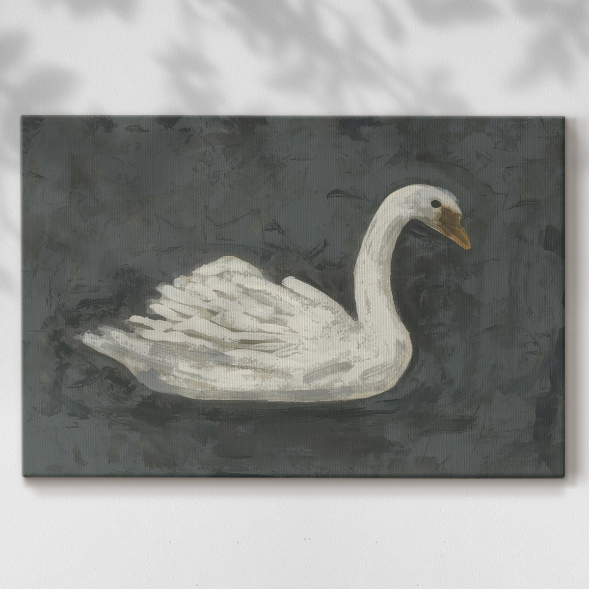 swan,white swan,dark background,artwork,graceful,animal,nature,beauty,serene,feather,gliding,elegant,texture,wildlife,painting,aquatic,illustration,art,calm,soft,peaceful,representation,bird,natural,swimming,colors,soft hues,simplicity,habitat,art style,creativity,portrait,realism,visual art,aesthetics,quiet,tranquil,soothing,flowing