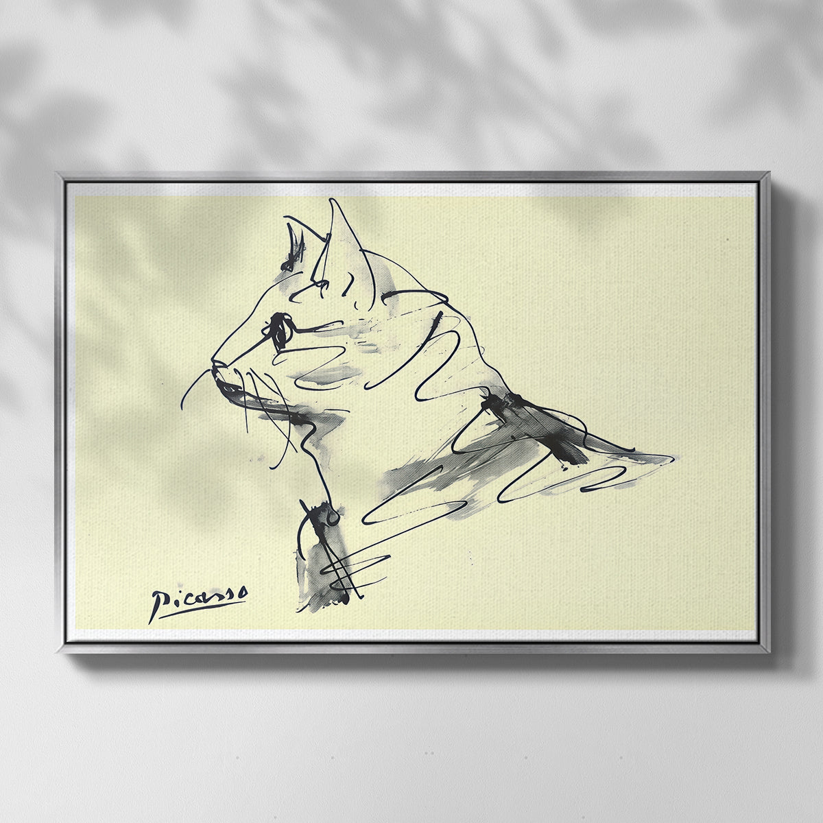 Cat (Le chat), c. 1961 - Floater Framed Canvas Print