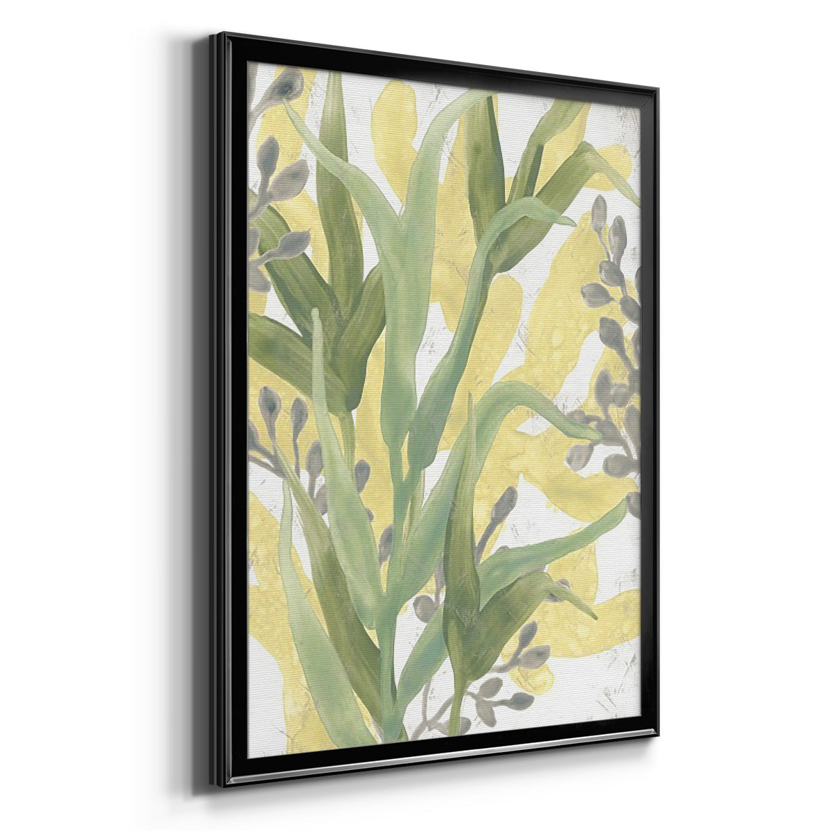 Sea Grass Fresco II - Modern Framed Canvas Print