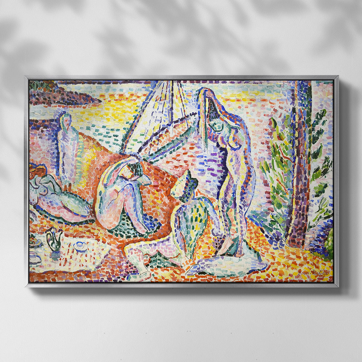 Luxe, Calme et Volupté, 1904 - Floater Framed Canvas Print
