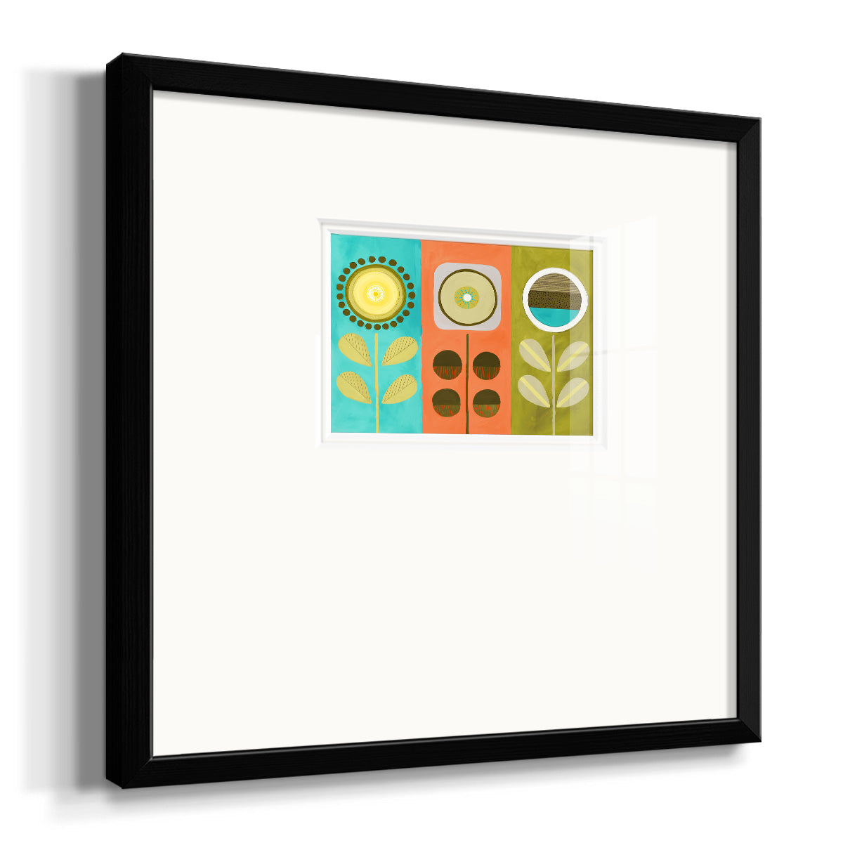 Everything is Just Fine Premium Framed Print Double Matboard