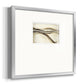 Catching a Metallic Wave- Premium Framed Print Double Matboard