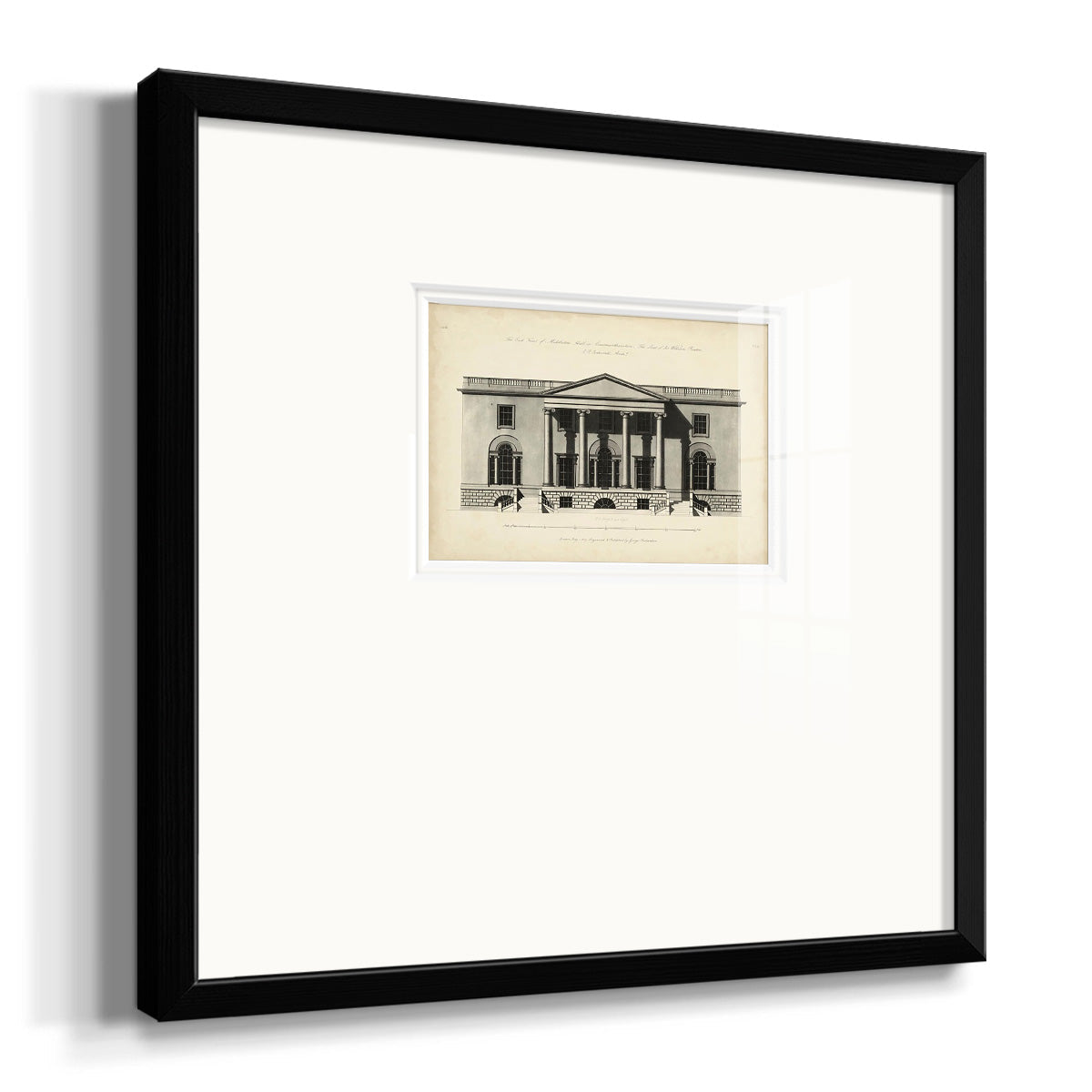 Richardson Architecture I Premium Framed Print Double Matboard