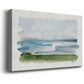 Coastline Splash II Premium Gallery Wrapped Canvas - Ready to Hang