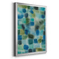 Earthy Plexus I - Modern Framed Canvas Print