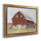 Rustic Red Barn II Premium Framed Canvas- Ready to Hang