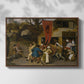 A Village Fair, c. 1567-1569 - Floater Framed Canvas Print