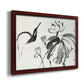 Lotus Study I Premium Framed Canvas- Ready to Hang