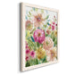 Jardin de Fleurs - Premium Canvas Framed in Barnwood - Ready to Hang