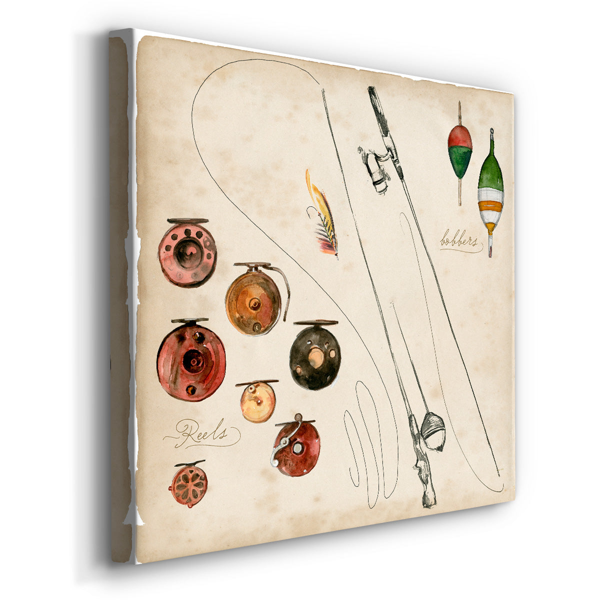 Tackle Box II - Canvas Art Print