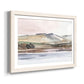 Autumn Mountain Valley I - Barnwood Framed Art Print