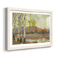 Birch Stand - Barnwood Framed Art Print
