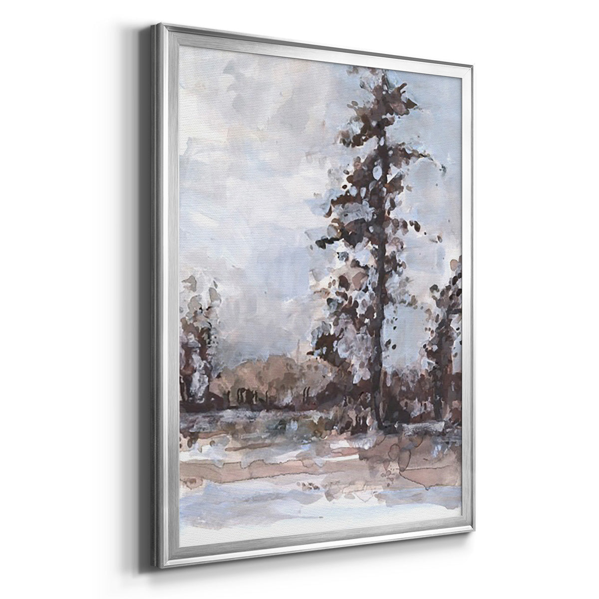 Vintage Tree Moment II - Modern Framed Canvas Print