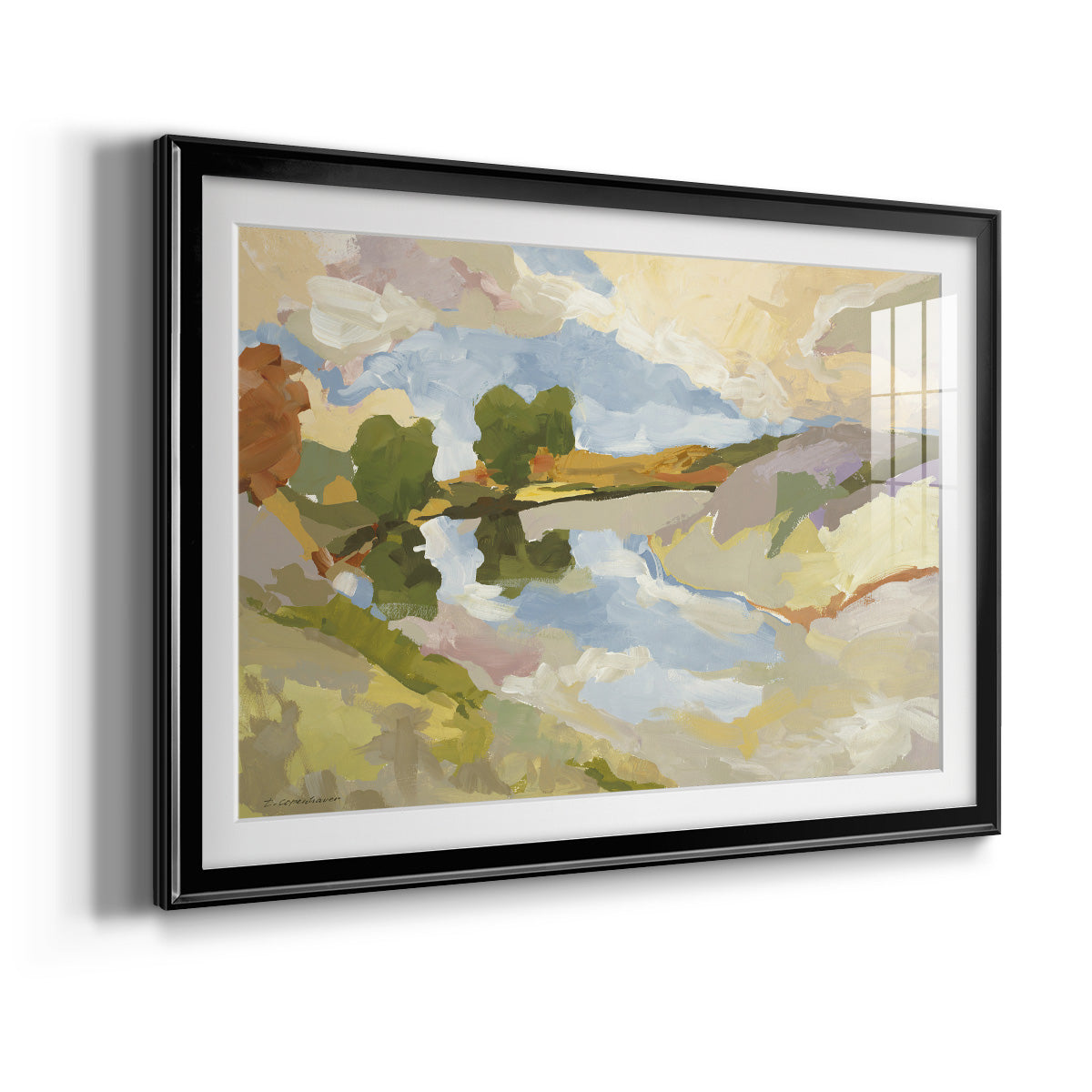 Uplands I Premium Framed Print - Ready to Hang