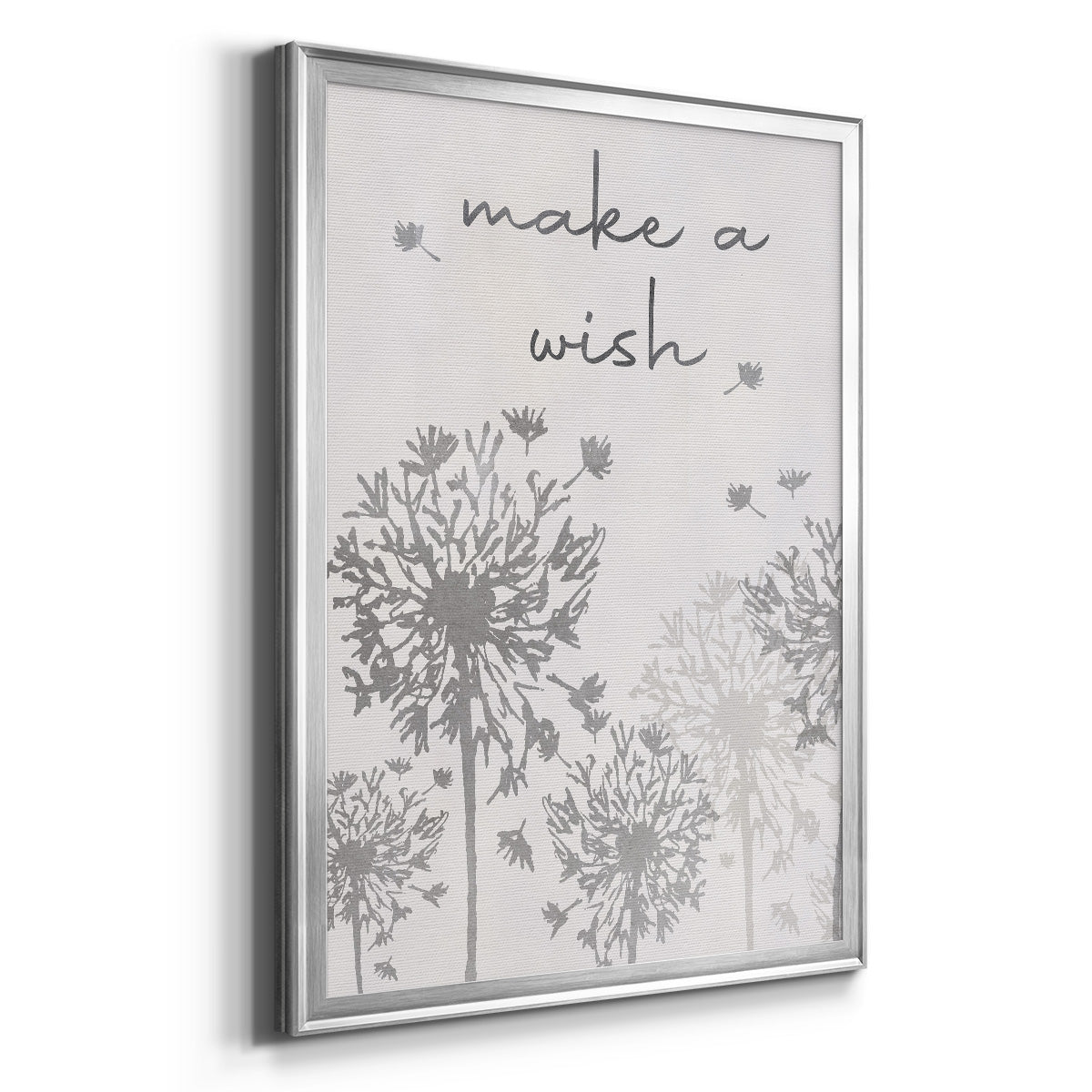 Make A Wish - Modern Framed Canvas Print