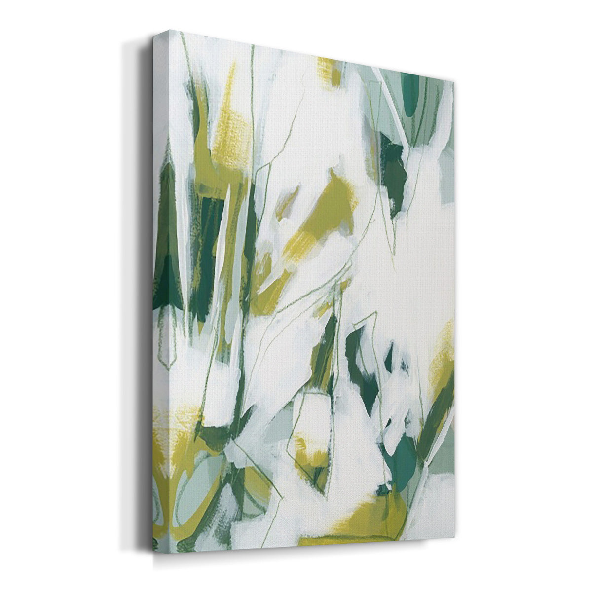 Emerald Ice IV Premium Gallery Wrapped Canvas - Ready to Hang