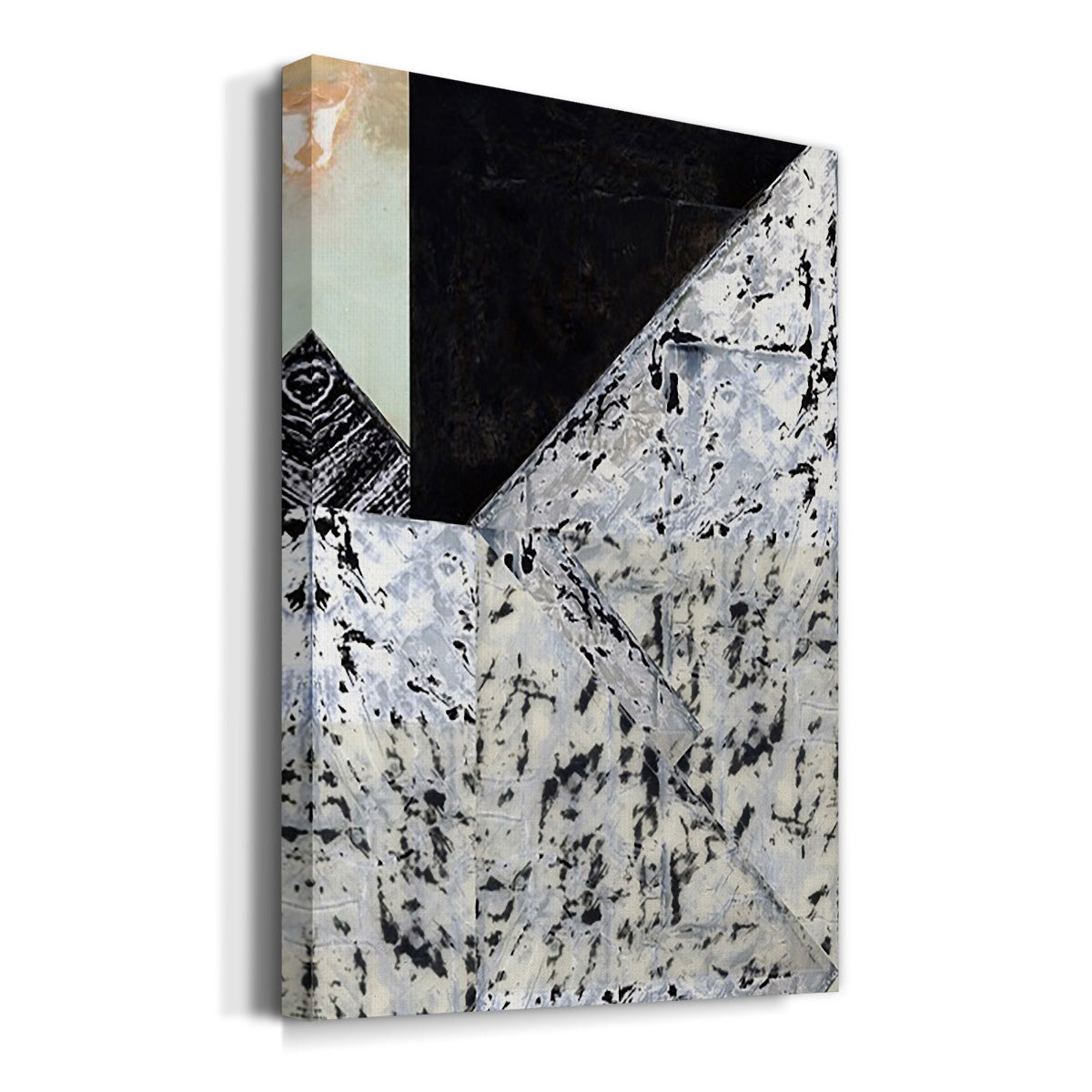 Tiles & Texture Abstract Angles II Premium Gallery Wrapped Canvas - Ready to Hang