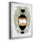 Greek Vases IV - Modern Framed Canvas Print