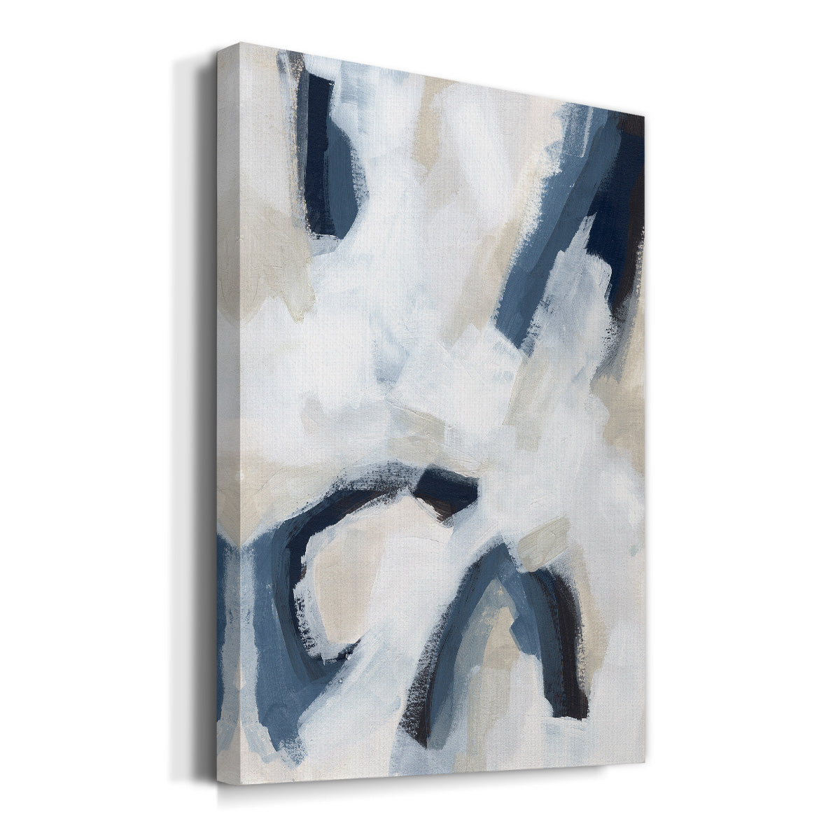 Indigo Imprint II Premium Gallery Wrapped Canvas - Ready to Hang