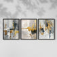 Abstract Series CLXIII - Restickable Framed Art Set