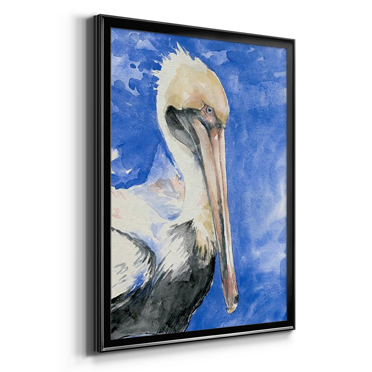 Pelican Pool I - Modern Framed Canvas Print